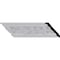 Ekena Millwork 3 7/8"H x 3 7/8"P x 5 1/2"F x 94 1/2"L, (1/2" Repeat) Rose Crown Moulding MLD04X04X05RO - alternate 1